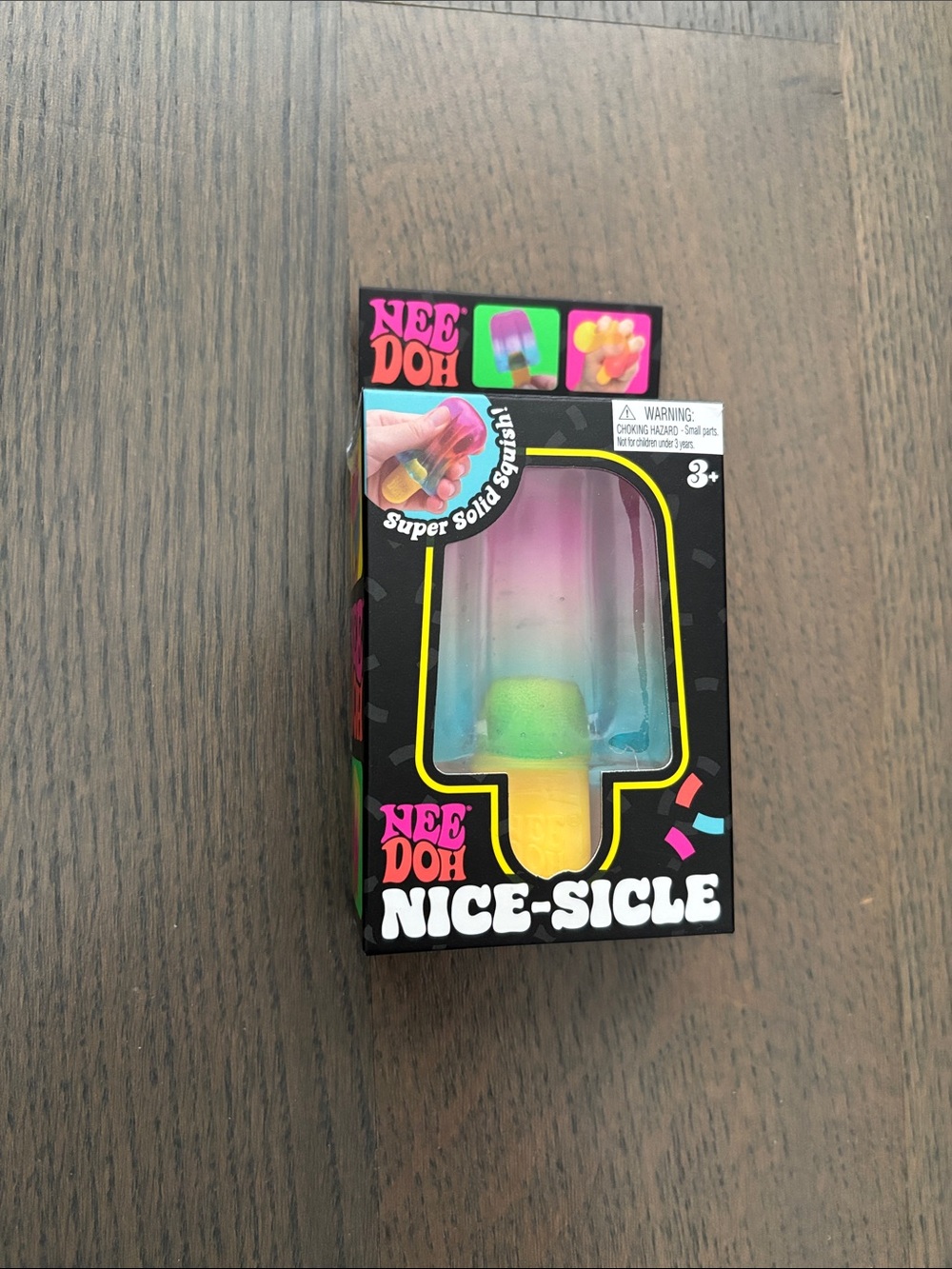 Nee Doh Nice-Sicle Rainbow Popsicle Squishy Toy - Multi-Color